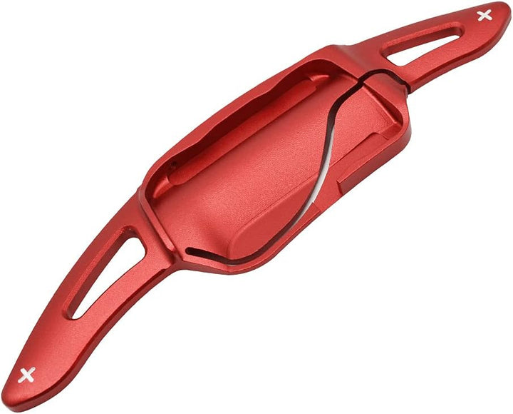 HIBEYO 1 Paar Auto Extensions Alloy Lenkräder Schaltwippen für Toyota Camry Corolla 2018 2019 2020 2