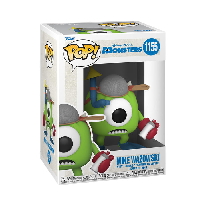Funko Pop! Disney Pixar: Monsters Inc 20th - Mike Wazowski mit Mitts - Monster AG, die - Vinyl-Samme