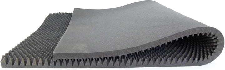 2 qm Adam Hall Hardware 019450 - Noppenschaumstoff Pyramidenschaumstoff Akustikschaumstoff Dämmschau