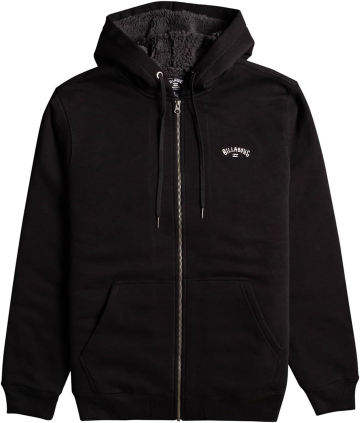 Billabong Herren Arch Sherpa Sweatshirt (1er Pack) L Schwarz, L Schwarz