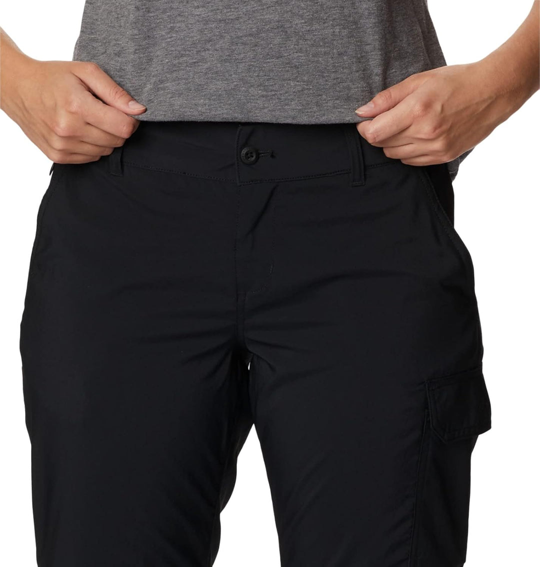 Columbia Damen Umwandelbare Wanderhose Silver Ridge Utility 44 Schwarz, 44 Schwarz