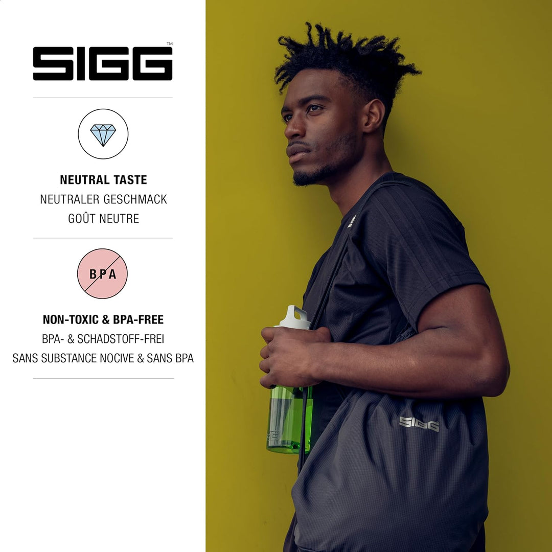SIGG - Tritan Trinkflasche - Total Color ONE ONE - Für Kohlensäurehaltige Getränke Geeignet - Spülma