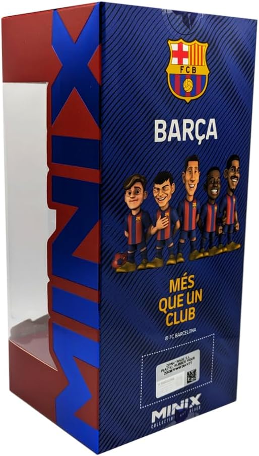 MINIX - FC Barcelona – Araujo 4#153 – Sammelfigur, 12 cm