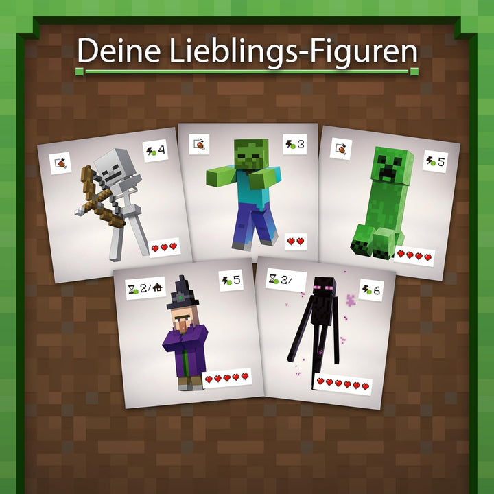 Ravensburger Familienspiel 26132 - Minecraft Builders & Biomes - Gesellschaftsspiel für Kinder und E
