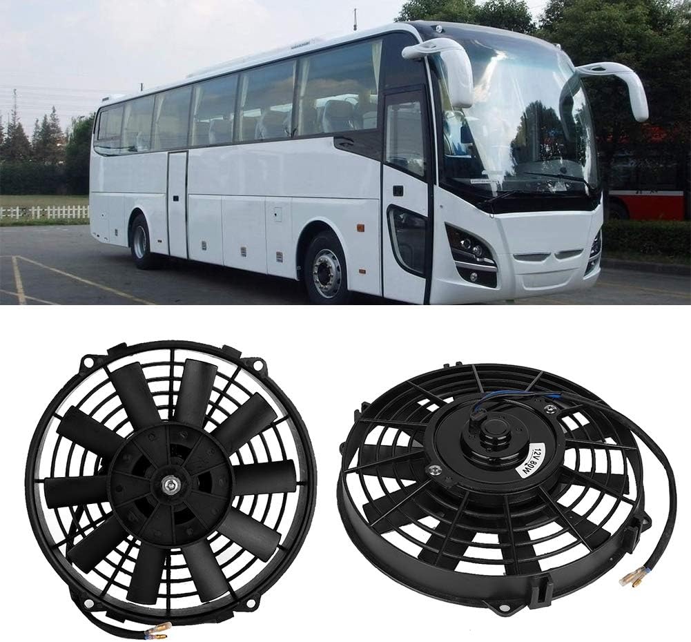 Kühlgebläse Kühler, Fydun 12V 80W 9inch Elektrolüfter Motorlüfter Kühlerlüfter Lüfter Universal Auto