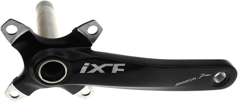 CYSKY Fahrrad Kurbelarm Set 170mm 104 BCD mit Tretlager Kit und Kettenblattschrauben für MTB BMX Ren