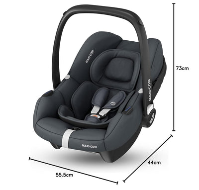 Maxi-Cosi CabrioFix i-Size, Siège Auto Bébé, 0 à 12 mois, 12 kg max., Siège Auto ISOFIX Léger (3,2 k