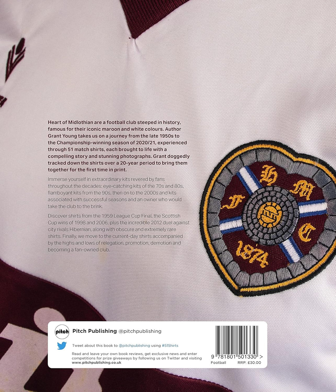 Heart of Midlothian, 51 Shirts: Moments in Time, Gebundenes Buch