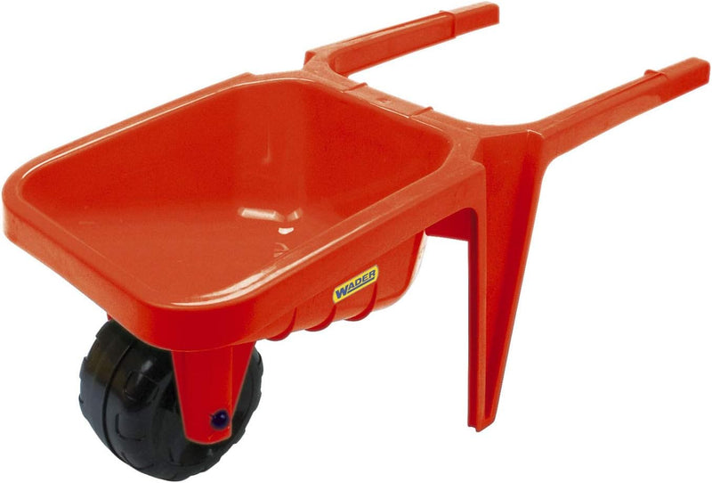 Wader 74802 - Gigant rote Schubkarre, bis 100 kg belastbar, ca. 77 x 34 x 32 cm gross, ab 12 Monaten