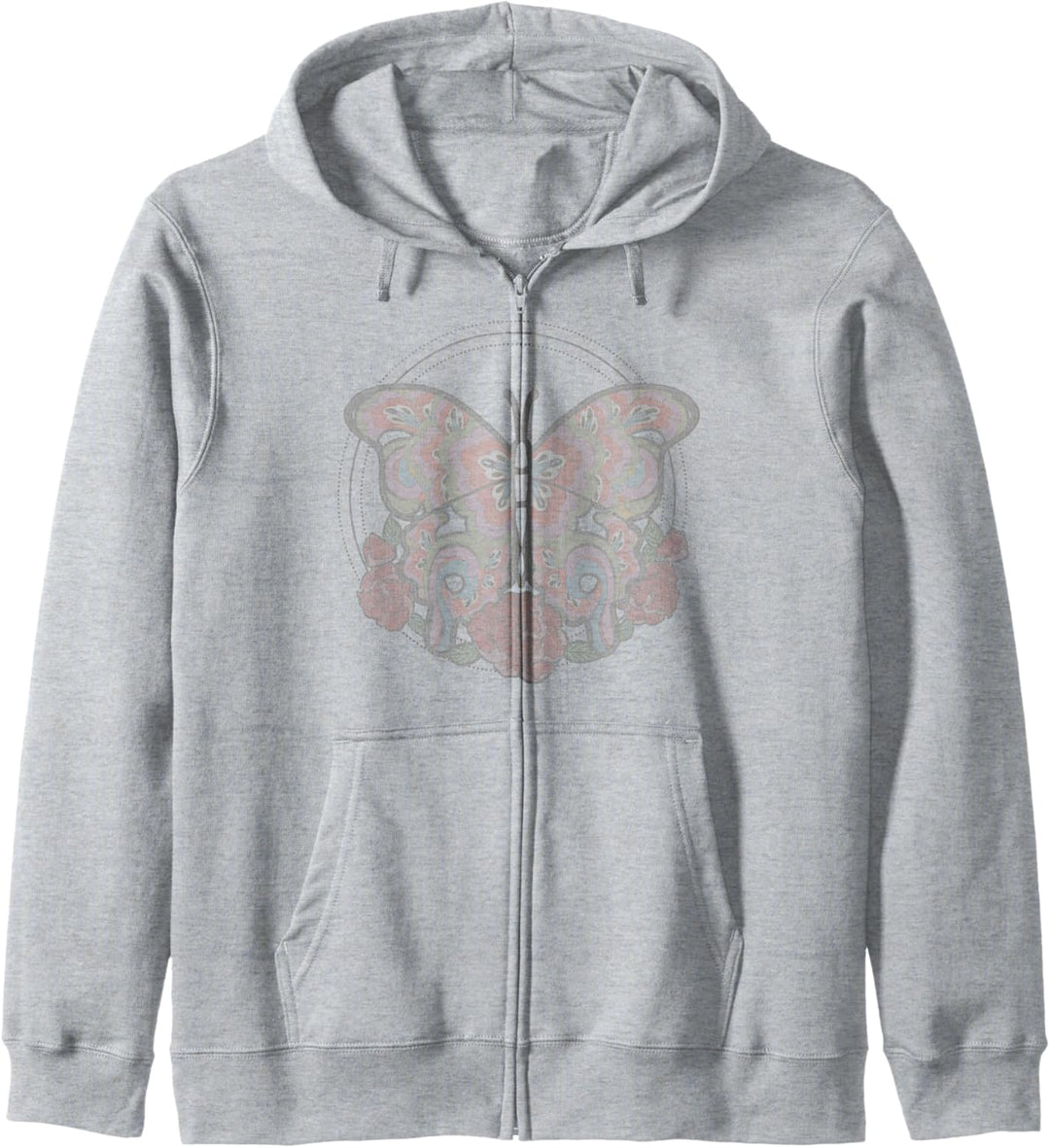 Butterfly Fall Circle Kapuzenjacke