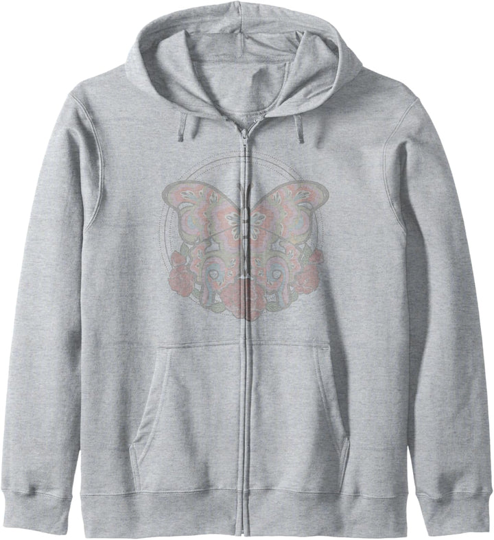 Butterfly Fall Circle Kapuzenjacke