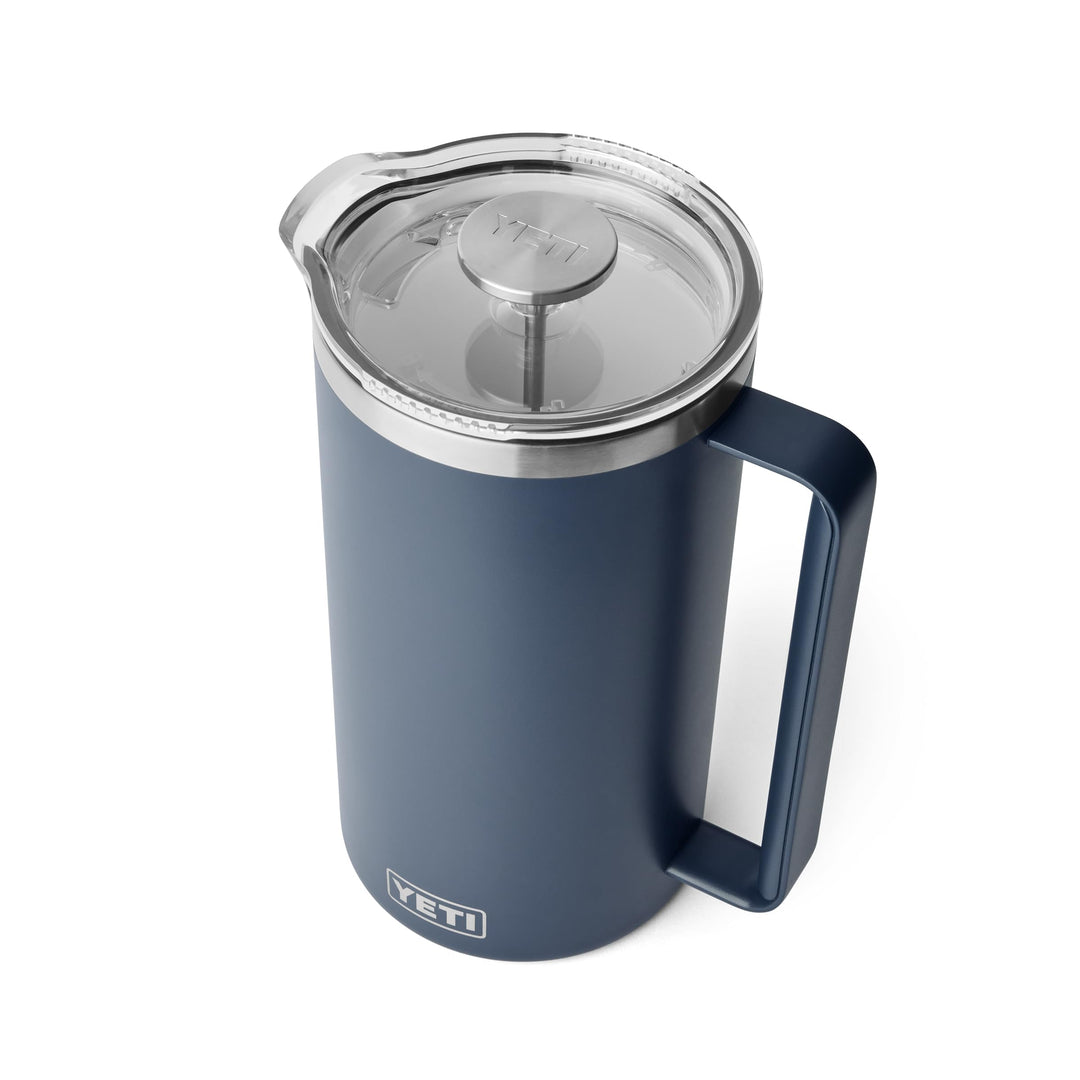 YETI Rambler Stempelkanne Mit DuraSip Keramikbeschichtung, Navy, 64 oz (1.9 L), Navy