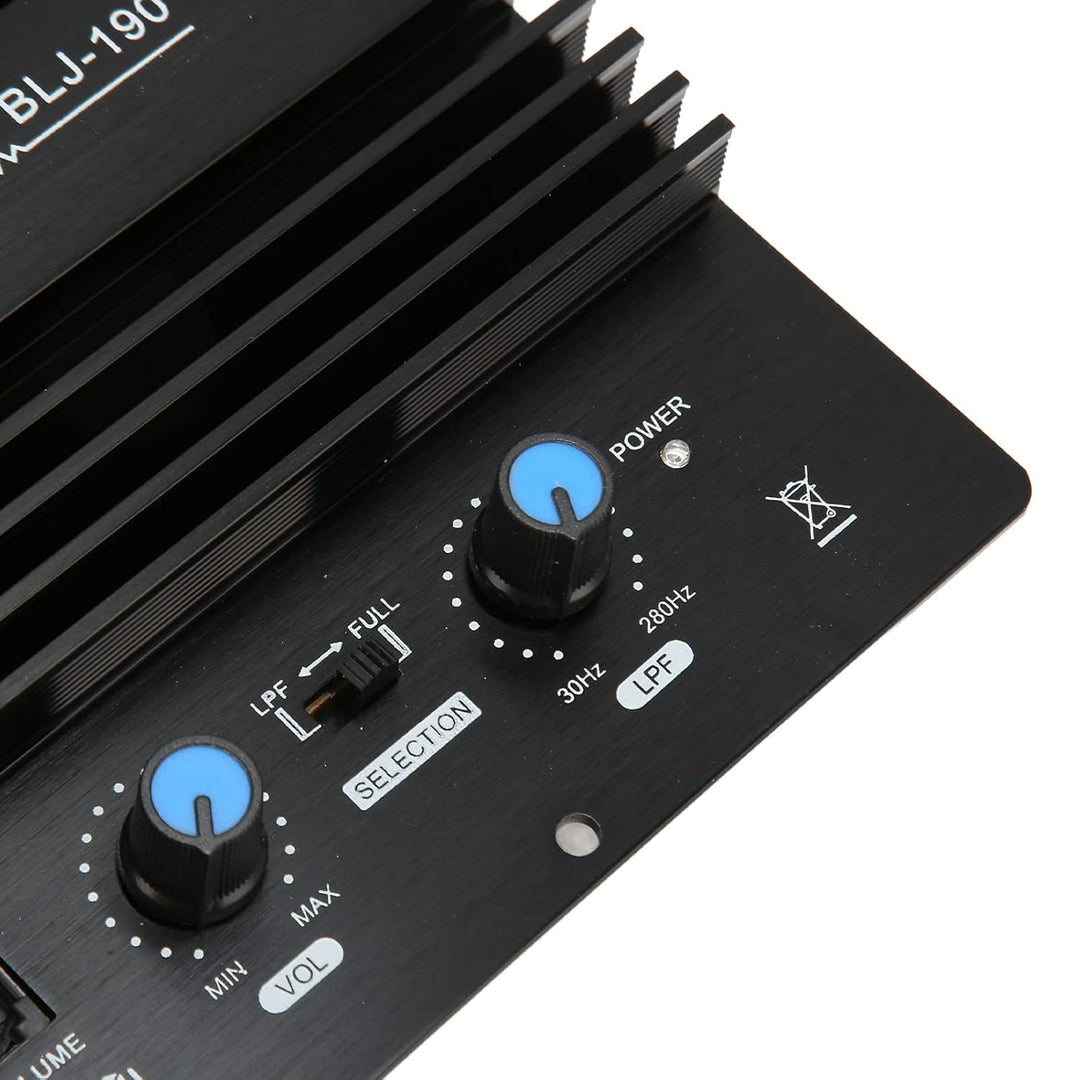 ciciglow BLJ-190 Auto-Leistungsverstärker, 1000 W Auto-Audio-Hochleistungsverstärker-Verstärkerplati