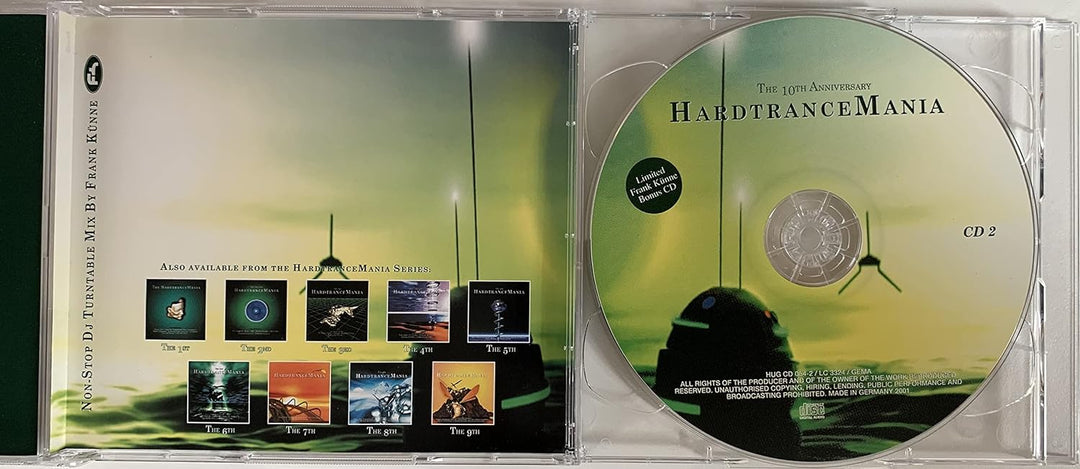 The 10th Hardtrancemania, Audio-CD