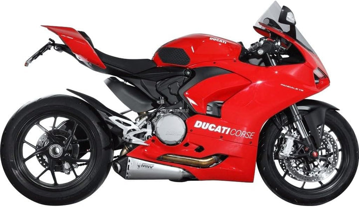 MIVV SLIP-ON STANDARD DELTA RACE Edelstahl kompatibel mit DUCATI PANIGALE V2 955 ccm ab Bj. 20