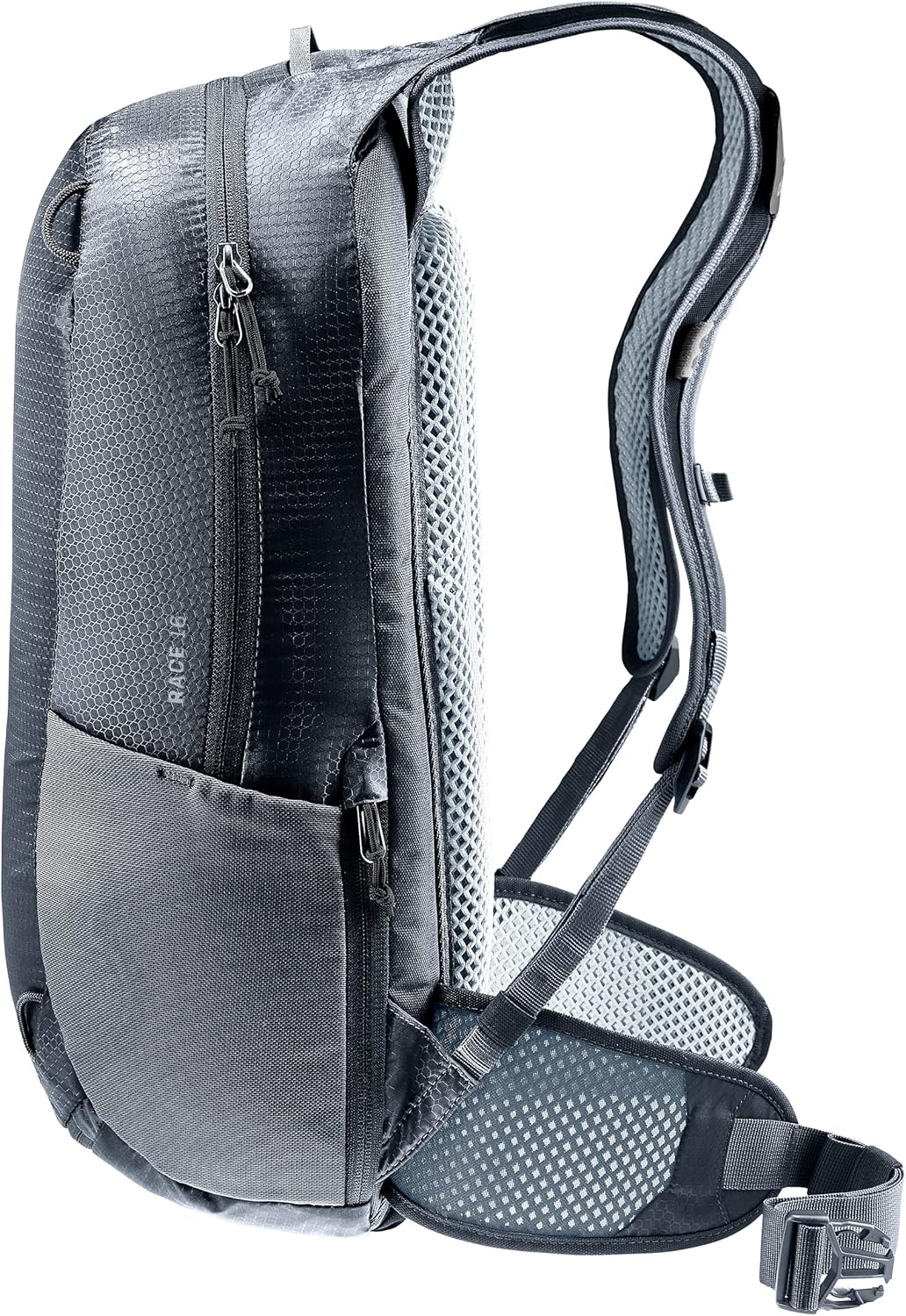 deuter Unisex Race 16 Fahrradrucksack (1er Pack) 16 L Schwarz, 16 L Schwarz