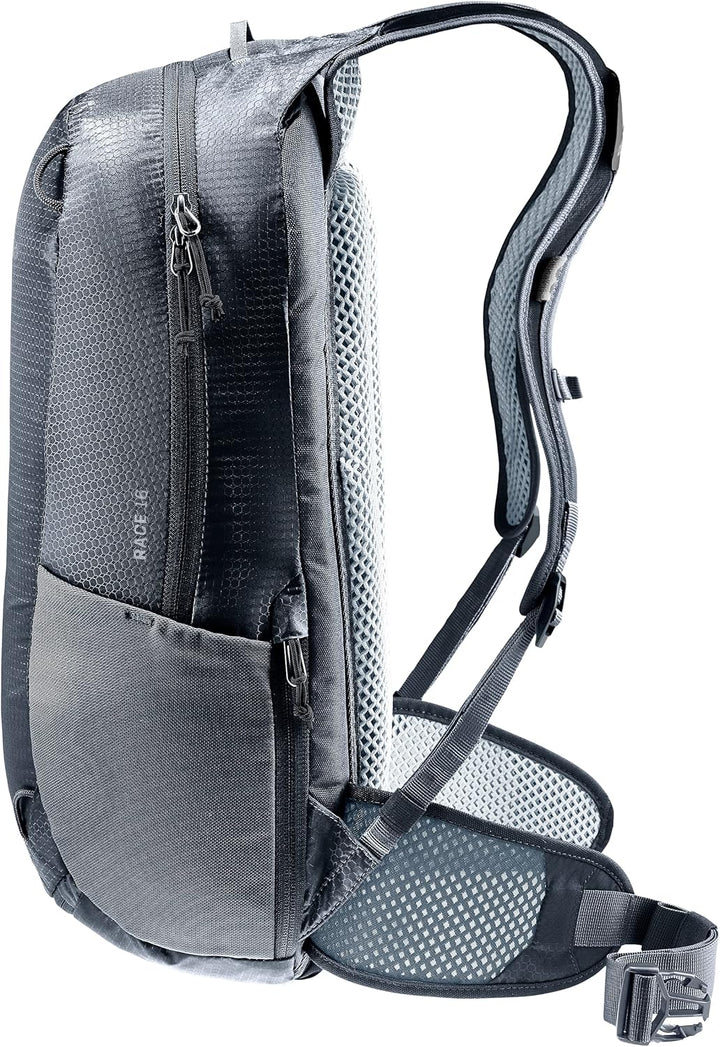 deuter Unisex Race 16 Fahrradrucksack (1er Pack) 16 L Schwarz, 16 L Schwarz