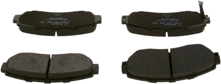 Bosch BP1238 Bremsbeläge - Vorderachse - ECE-R90 Zertifizierung - vier Bremsbeläge pro Set