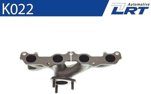 LRT K022 Krümmer, Abgasanlage