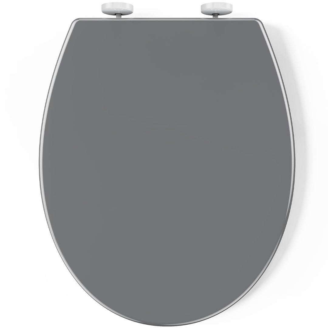 Pipishell Toilettendeckel, WC Sitz mit Absenkautomatik, Quick-Release Funktion für einfach Reinigung