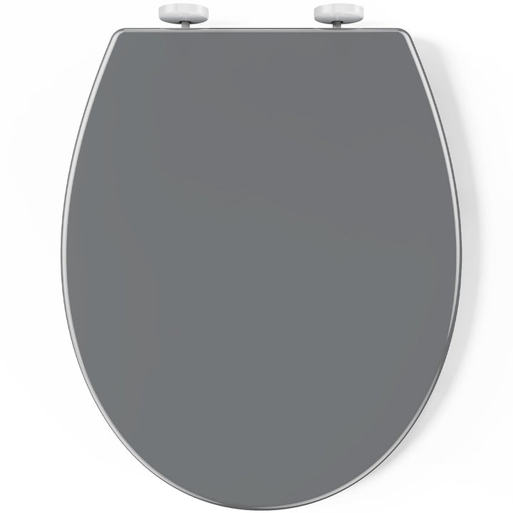 Pipishell Toilettendeckel, WC Sitz mit Absenkautomatik, Quick-Release Funktion für einfach Reinigung