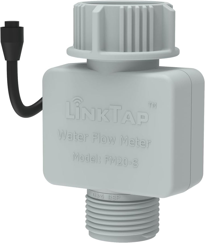 LinkTap Micro-Durchflussmesser - Kompatibel G2S und G2 Wasserzeitschaltuhren, Ideal für Tröpfchenbew
