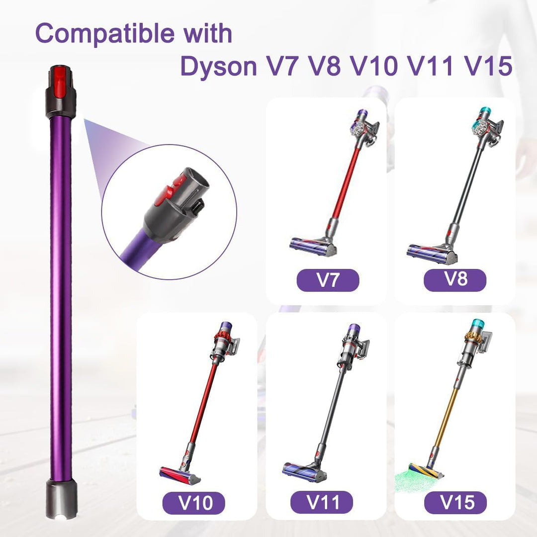 Schnellspannstab, kompatibel mit Dyson V15, V11, V10, V8, V7, Staubsauger-Verlängerungsstange, Verlä