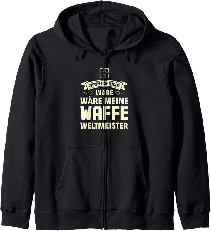 Sportschütze Sportschiessen Schützenverein Schütze Geschenk Kapuzenjacke