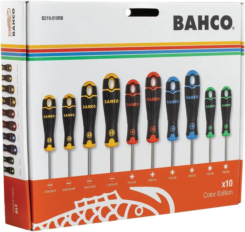 Bahco BAHB219010RB Screwdriver Schraubendreher-Set