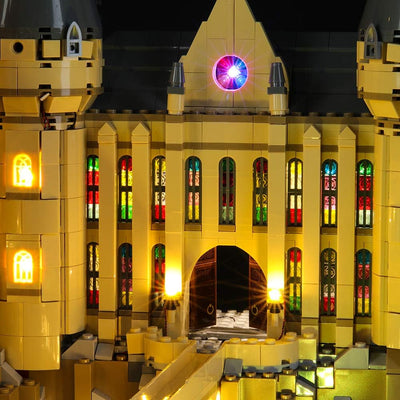 BRIKSMAX Led Beleuchtungsset für Lego Harry Potter Schloss Hogwarts,Kompatibel Mit Lego 71043 Bauste