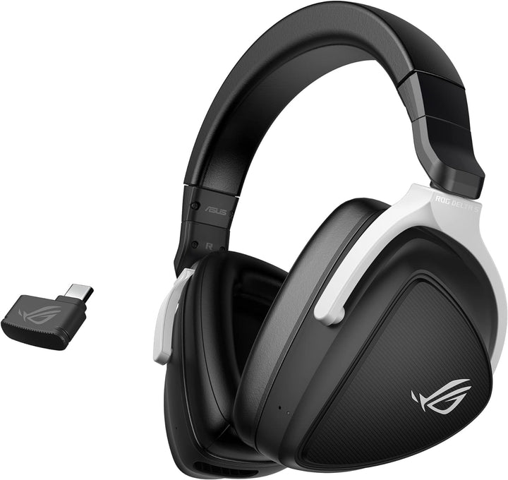 ASUS ROG Delta S Wireless Gaming Headset (drahtlose USB-C 2,4 GHz- und Bluetooth-Verbindungen, 25 St