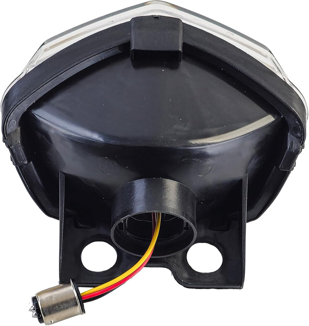 Motorrad LED Rücklicht Klarglas Schwarz für Kawasaki Ninja 250R EX250 08-11