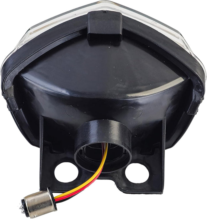 Motorrad LED Rücklicht Klarglas Schwarz für Kawasaki Ninja 250R EX250 08-11