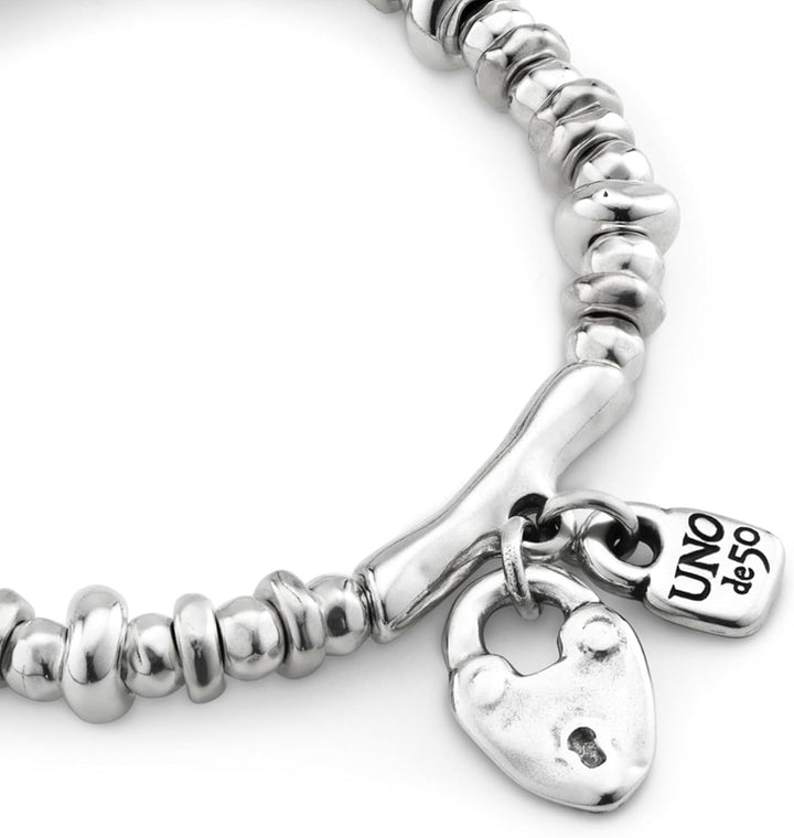 Armband eines von 50 plattierten PUL1808MTL0000M-Frauenherzen