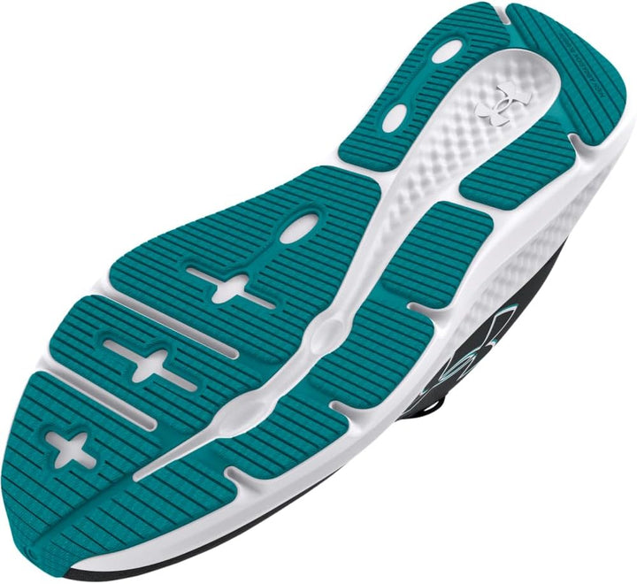 Under Armour Charged Pursuit 3 Big Logo Running Shoes Mens 42 EU Grau Anthracite Black White, 42 EU