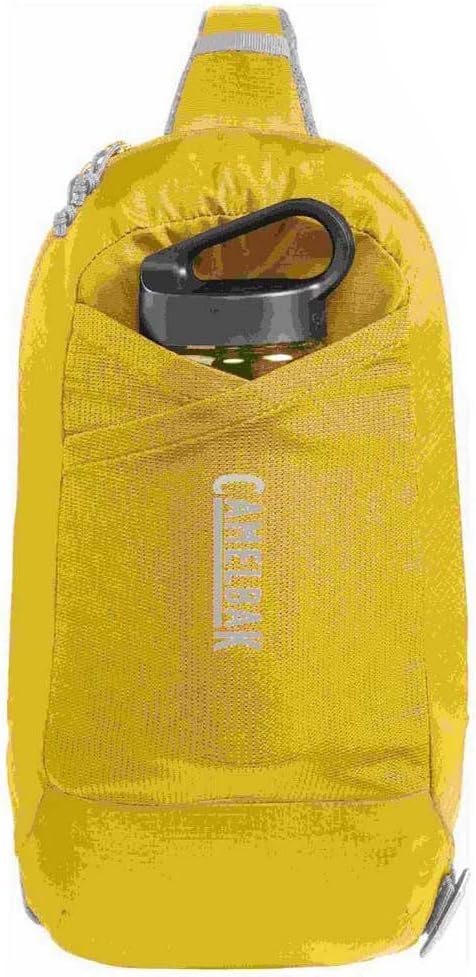CAMELBAK Arete Sling 8 – 8-Liter-Aufbewahrungsflasche mit 600-ml-Trageverschluss Safran/Silber, Safr