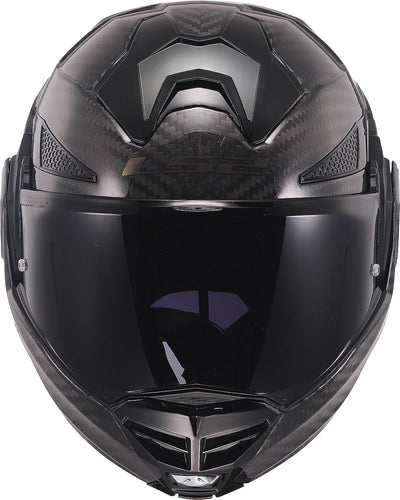 LS2 Klapphelm FF901 Advant X Carbon Solid ECE2206 Modularhelm Motorradhelm XL, XL