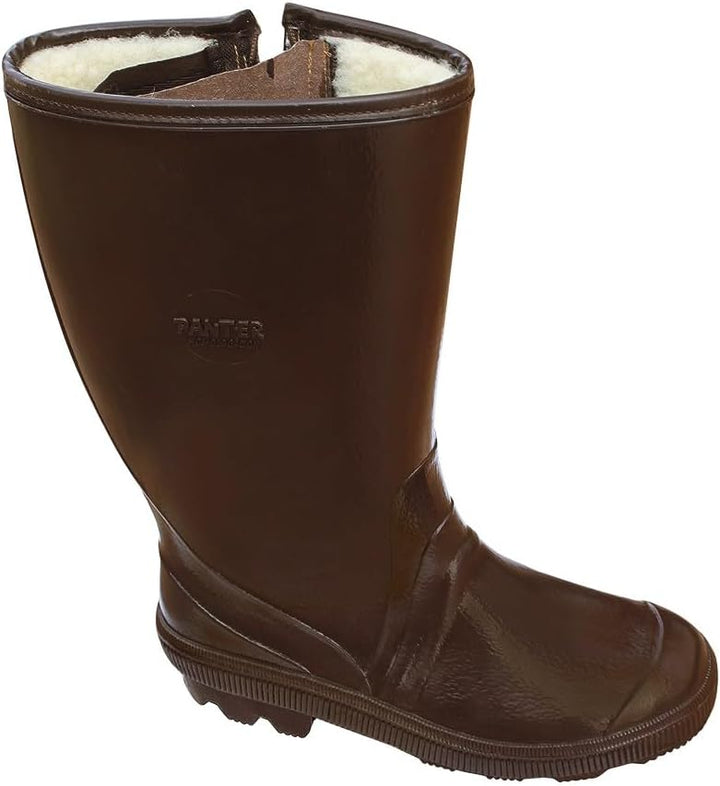 Panter Ingenio 381052727 Gummistiefel Klasse 0 mit Wollfutter Braun Grösse: 42 42 EU Braun, 42 EU Br
