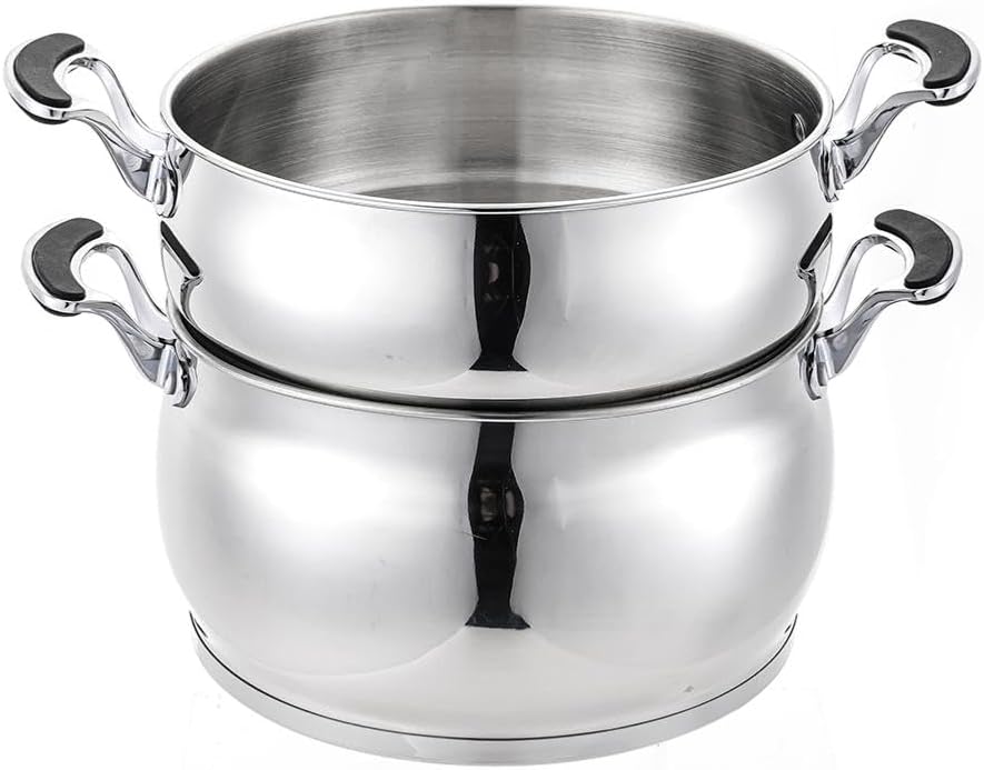 Couscous-Topf, Edelstahl, 26 cm | 8 l, 6-8 Personen, für alle Herdarten einschliesslich Induktion, E