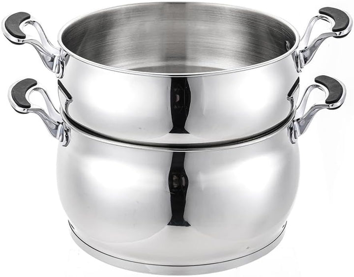 Couscous-Topf, Edelstahl, 26 cm | 8 l, 6-8 Personen, für alle Herdarten einschliesslich Induktion, E