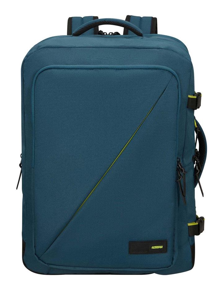 American Tourister Take2Cabin - Erweiterbarer Reiserucksack 17,3 Zoll, 55 cm, 42,5/48,5 l, Blau (Har