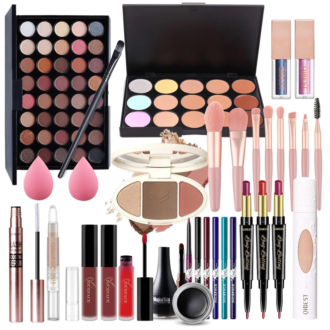 FantasyDay Multifunktions Exquisite Make-up Geschenkset Kosmetik Schmink Kit für Gesicht, Augen und