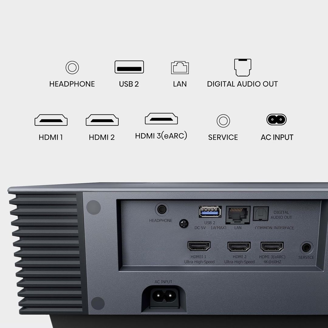 Hisense PX3-Pro DLP 4K Laser Beamer - B-Ware Platin