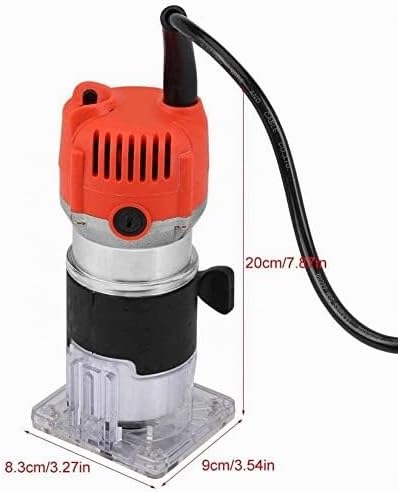 Holzfräse, 220V, Vertikalfräse für Holz, Elektrische Trimmmaschine, Elektromechanische Gravur, Holzf