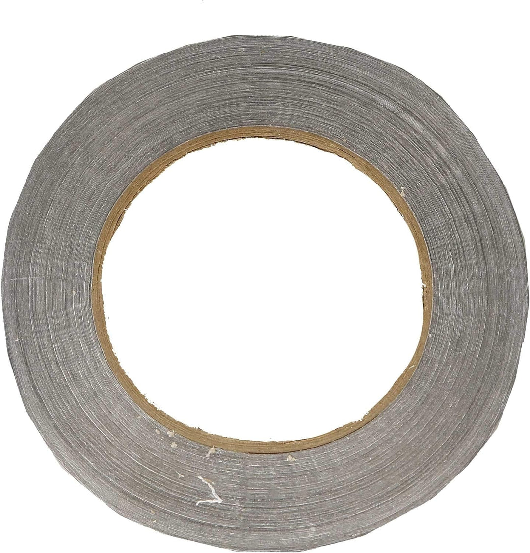 Gamma Unisex – Erwachsene Bleiband 1 Rolle 12,7mm-Silber Schlägerzubehör, Silver