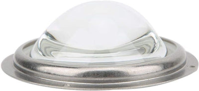 VOBOR LED Plano Konvexe Linse 100mm,Plano Convex Lens Objektiv aus optischem Glas + wasserdichter Be