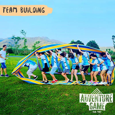 Unendliche Matte | Team Building Spiel | Unendliche Laufmatte | Teamwork | Schnelligkeit | Outdoor |