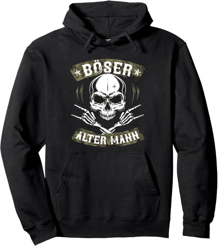 Böser Alter Mann Pullover Hoodie