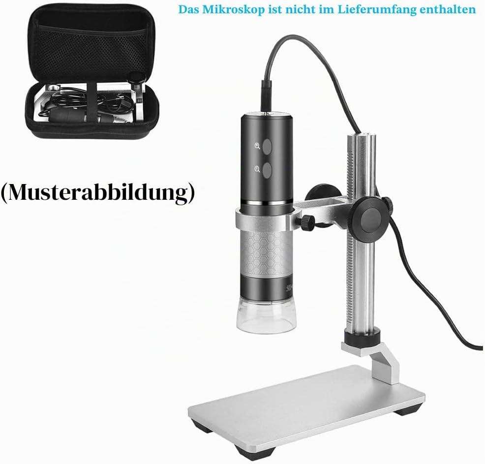 Mikroskopständer aus Aluminiumlegierung für Digitales USB-Mikroskop, Stabile Ständerhalterung aus Me