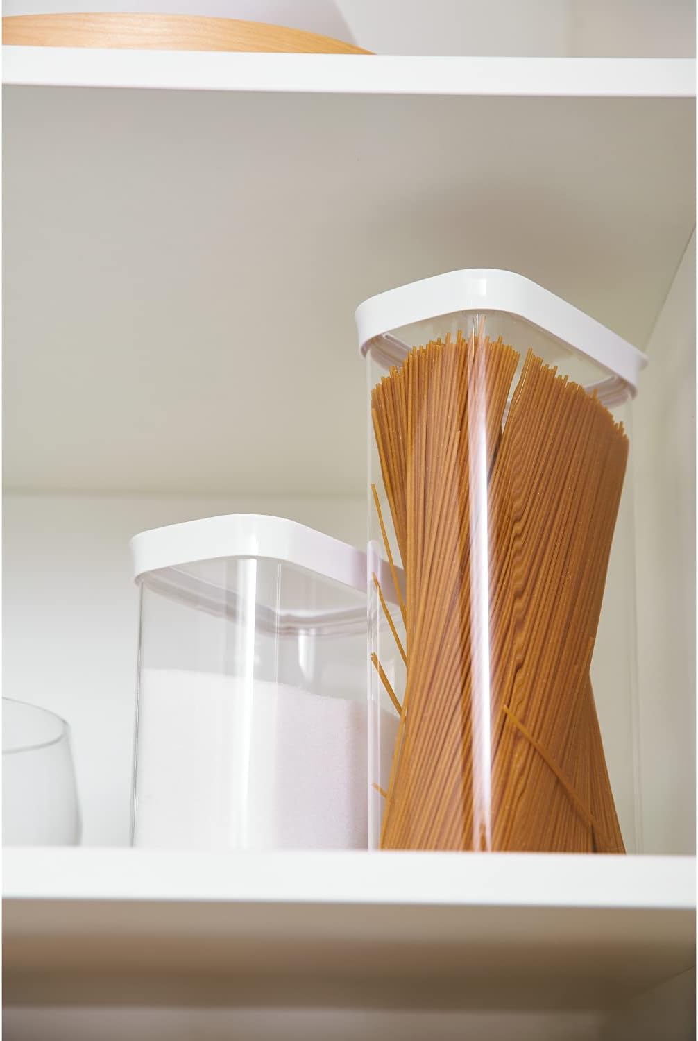 EMSA 513559 Vorratsdose Optima | Für Trockenvorräte | 2,20 L | Stapelbar | Rechteckig | 100 % keimfr